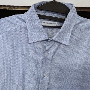 Etro Long Sleeve Button-Down Dress Shirt